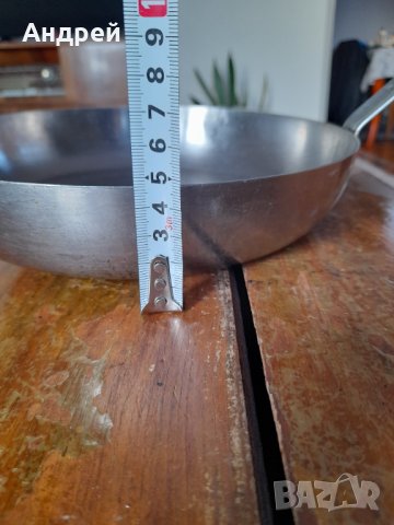 Стар неръждаем тиган,неръждавейка #5 , снимка 2 - Други ценни предмети - 44086084