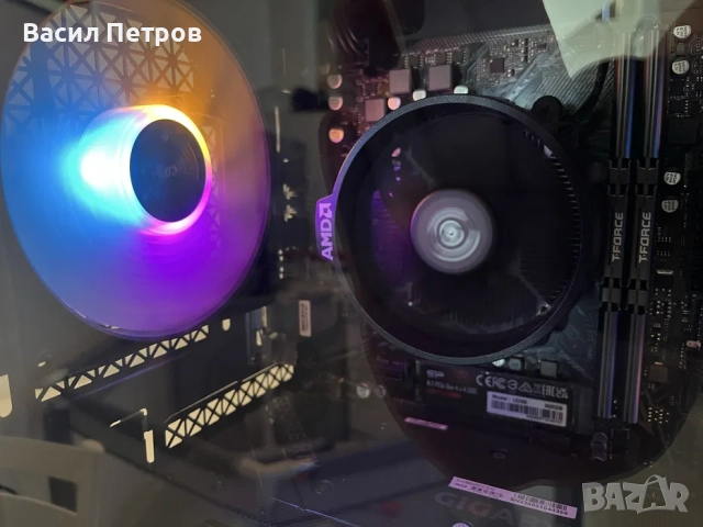 Геймърски компютър Ryzen 5 5500, 32GB RAM, NVIDIA RTX 3060 12GB + SSD, снимка 3 - Геймърски - 52564762