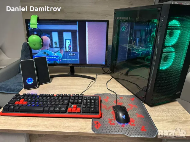 Коледна промоция! Геймърски компютър + подарък цялостна периферия!