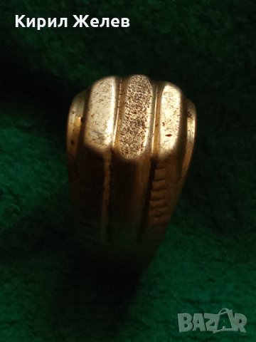Пръстен стар бронзов 3499, снимка 4 - Колекции - 33371070