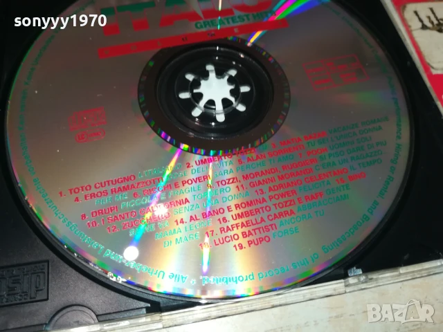 заявено-ITALO CD 1807251134, снимка 11 - CD дискове - 51060820