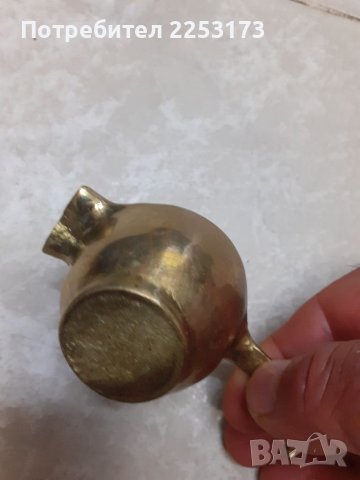 Датска бронзова купичка-пепелник, снимка 4 - Декорация за дома - 37849400