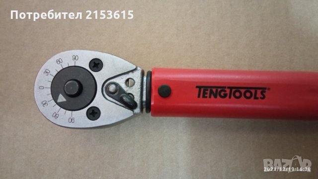 teng тенг динамометричен ключ 3/8  20-110нм  3892ag-е3, снимка 3 - Ключове - 35192716