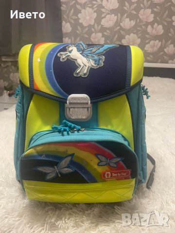 Ученическа раница, Светлоотразителна, Подплатени презрамки, 16 литра, 1,17 кг, Полиестер, снимка 10 - Раници - 43513094