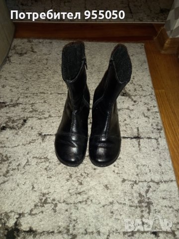 Дамски боти от естествена кожа