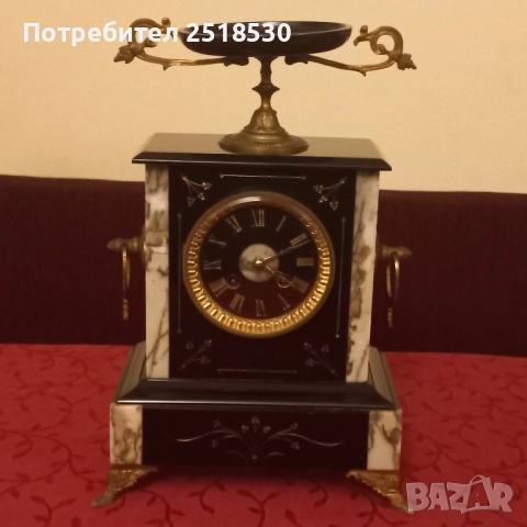 Френски каминен часовник 