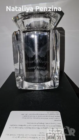 Малка урна Ангелски крила, снимка 4 - Статуетки - 48420319