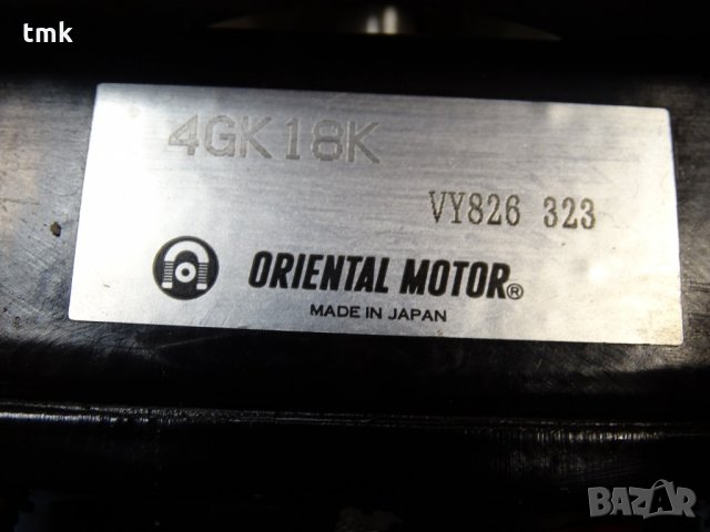 Мотор-редуктор Oriental Motor 4GK-18K, снимка 5 - Електродвигатели - 32762395