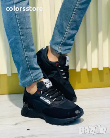 Мъжки черни маратонки  Dsquared2/BR53z