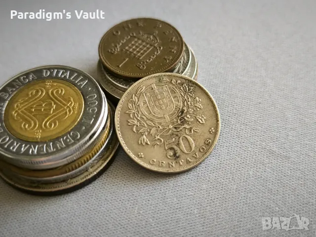 Монета - Португалия - 50 центавос | 1968г.