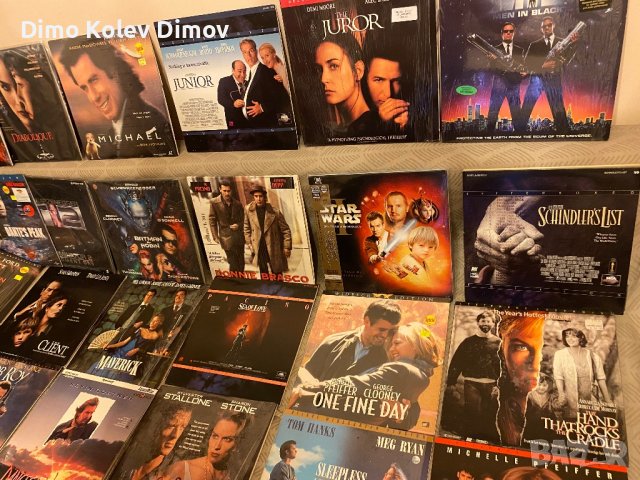 Laserdisc Лазердиск колекция Филми, снимка 4 - Други жанрове - 43017555