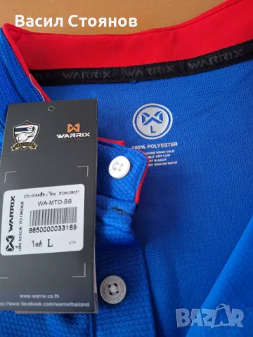 Тайланд / Thailand Warrix - тениска размер М, снимка 3 - Фен артикули - 49446028