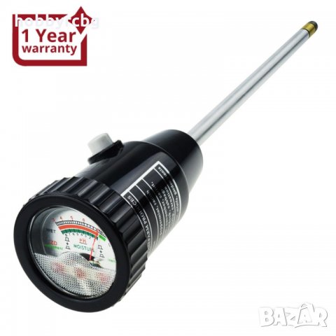 Уред за измерване PH и влажност на почвата, снимка 1