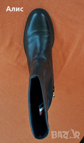 Боти ест.кожа Tommy Hilfiger, снимка 2 - Дамски боти - 52898506