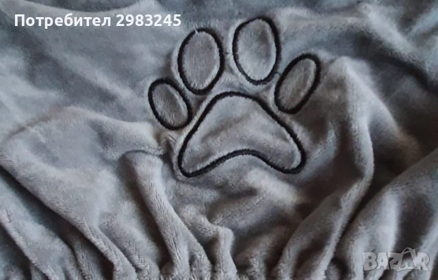Бързосъхнеща хавлия за къпане на куче или котка, снимка 2 - За кучета - 51886426