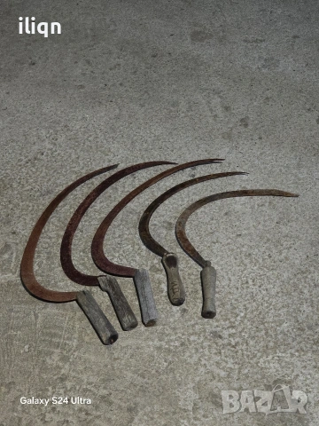 5 броя сърпове. Разгледайте и останалите ми обяви. , снимка 4 - Ножове - 53056976