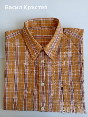 Немска мъжка риза LERROS, фина с къс ръкав, Размери в см., снимка 1