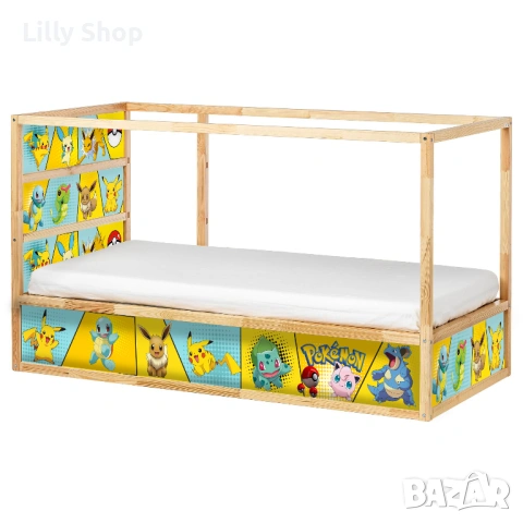 Стикери за легло ИКЕА Кура / Ikea KURA, снимка 6 - Мебели за детската стая - 53146834