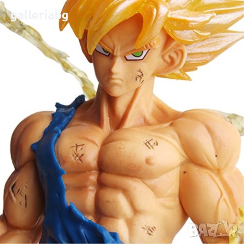 Аниме фигурка от Dragon Ball на Legend Super Saiyan Goku - Манга, снимка 1 - Фигурки - 43780374