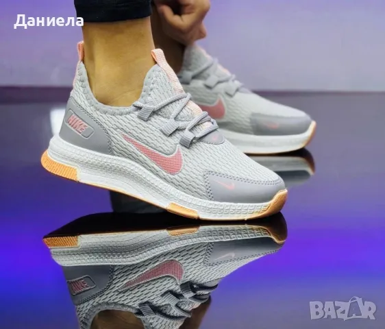 Олекотени маратонки Найк , снимка 2 - Детски маратонки - 49075299