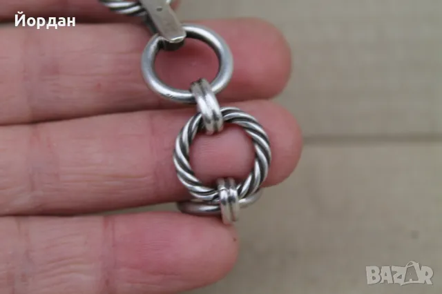 Дамски сребърен швейцарски часовник ''Borier'', снимка 8 - Дамски - 47903230