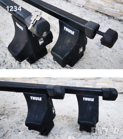 Багажник напречни греди THULE рейки за SKODA Superb