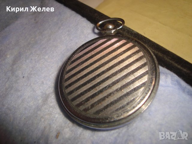 МОЛНИЯ СДЕЛАНО в СССР Стар РУСКИ ДЖОБЕН ЧАСОВНИК МЕХАНИЧЕН за КОЛЕКЦИЯ МЪЛНИЯ 28113, снимка 2 - Джобни - 37377035