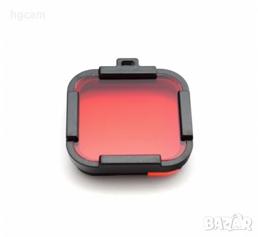 Филтър за подводно снимане за GoPro Hero 4/5 Session, С рамка, Жълт/Червен, снимка 7 - Обективи и филтри - 27865415