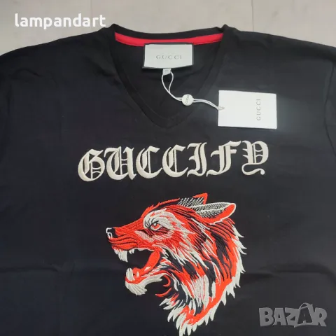 Тениска Gucci Wolf, снимка 2 - Тениски - 35139919