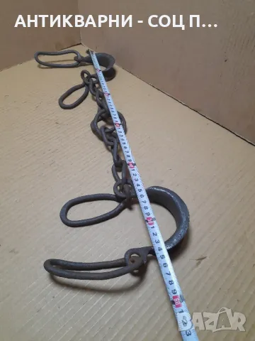 Соц Стари Ръчно Ковани Букай., снимка 7 - Антикварни и старинни предмети - 48696631