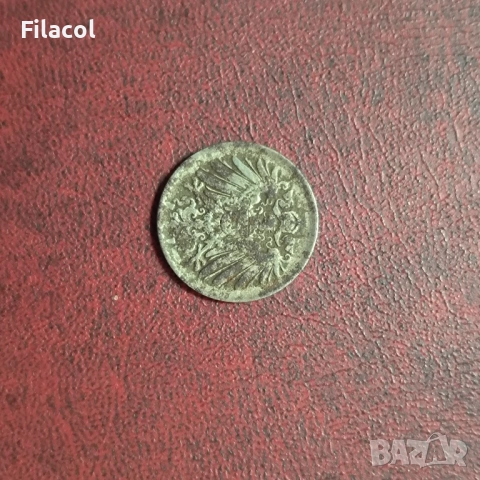 Германия Империя 5 пфенига 1916 година, снимка 2 - Нумизматика и бонистика - 52919772