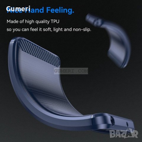 Xiaomi 12 Lite Противоударен Силиконов Гръб - Карбон, снимка 6 - Калъфи, кейсове - 38183781