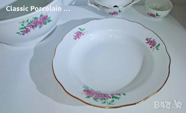 ДУЛЕВО „СИРЕНЬ“ – КОЛЕКЦИОНЕН РУСКИ ПОРЦЕЛАН, снимка 8 - Сервизи - 53097687