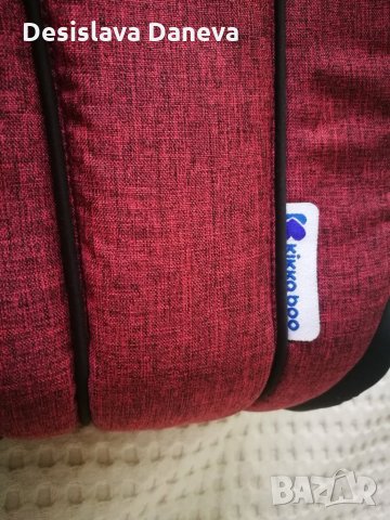 НОВО Кенгуру за бебе, Kikkaboo Tess / Kikka Boo, тъмно червено, снимка 4 - Кенгура и ранички - 33254382