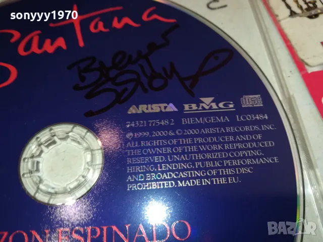 SANTANA CD-ВНОС GERMANY 1605251106, снимка 15 - CD дискове - 50309912