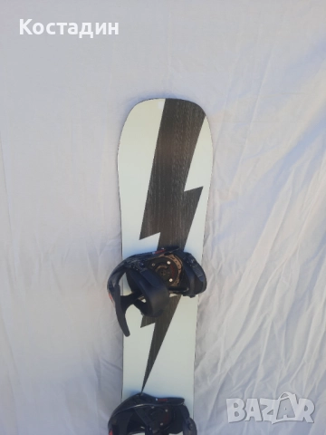 Сноуборд 154см. BURTON CUSTOM EXPERIENCE WIDE  CAMBER с автомати , снимка 2 - Зимни спортове - 52567255