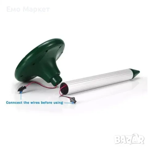 Solar1 уред за борба с гризачите от пластмаса тегло - 0.635 кг TV1, снимка 3 - Други стоки за дома - 48840456