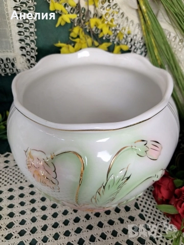 Кашпа или ваза нежна, снимка 2 - Вази - 52762565