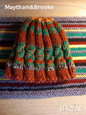 Плетени шапки подходящи за подарък по всякакъв повод, снимка 5 - Шапки - 52287389