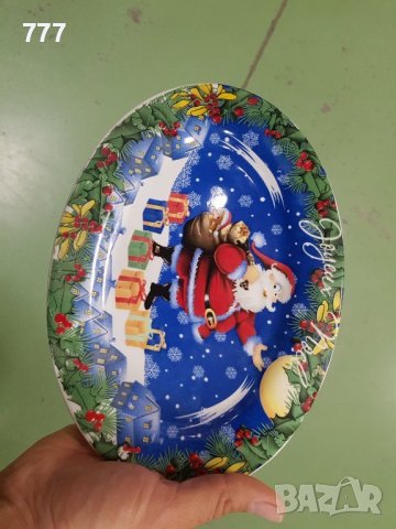 Коледни чинии , снимка 5 - Чинии - 38957345