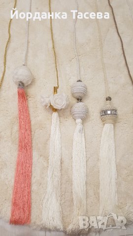 Пискюли за пердета, ръчно изработени, снимка 4 - Декорация за дома - 37768364