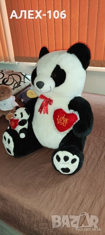 плюшено панда 60см. , снимка 3 - Плюшени играчки - 52723732
