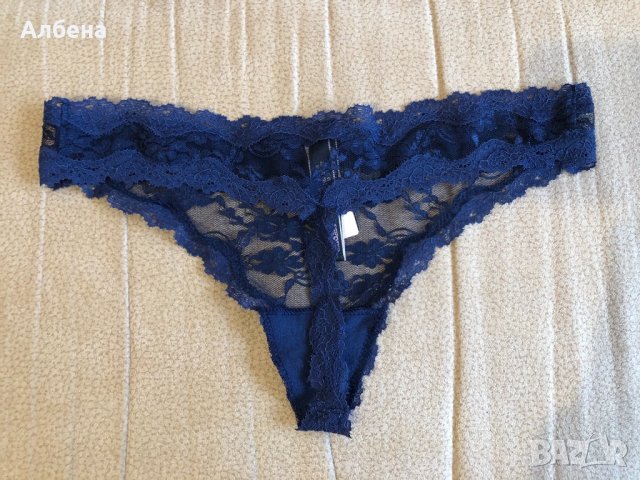 Дамски бикини с дантела Victoria’s secret, бразилиани Triumph, снимка 3 - Бельо - 32241533