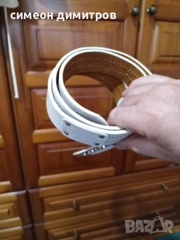 D&G дамски кожен колан оригинал!!! , снимка 4 - Колани - 36632801