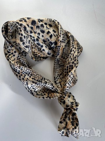 Малък Леопардов шал/ кърпа за глава, снимка 7 - Шалове - 40773186