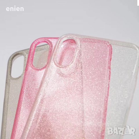 ПРОМО! Блестящ силиконов кейс за iPhone 11 Pro 11 Pro MAX сребърен, снимка 4 - Калъфи, кейсове - 27574860