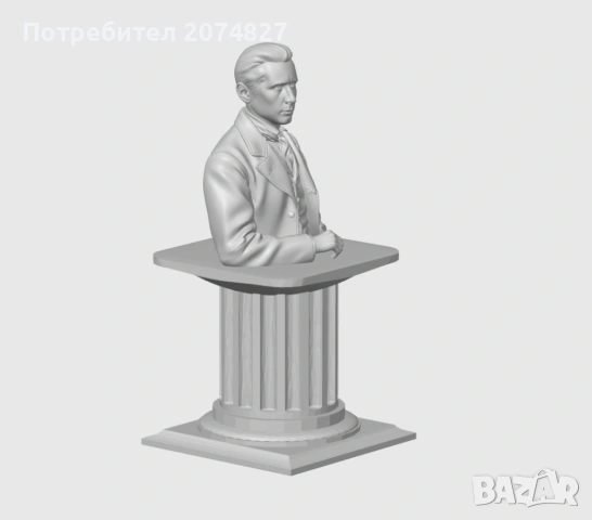 ТОДОР КАБЛЕШКОВ (бюст, статуетка), снимка 9 - Статуетки - 53453651