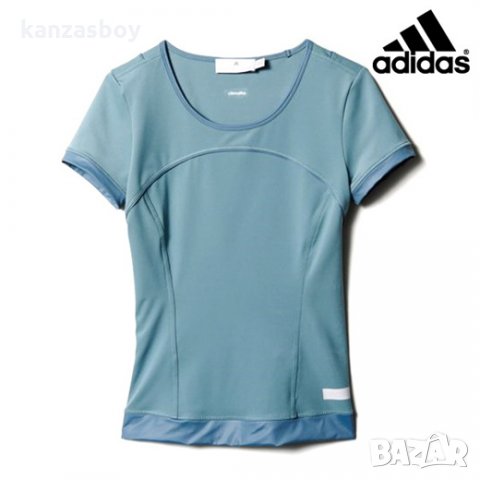 adidas by stella mccartney - страхотна дамска тениска КАТО НОВА, снимка 2 - Тениски - 32830817