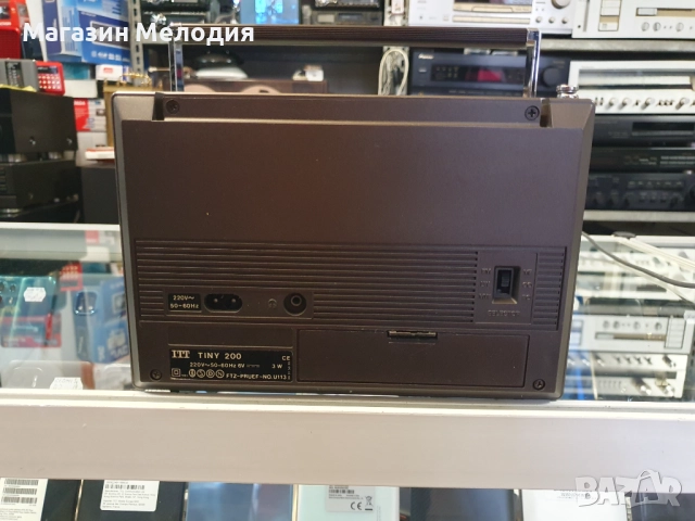 Радио ITT TINY 200 В отлично техническо и визуално състояние., снимка 8 - Радиокасетофони, транзистори - 46056352