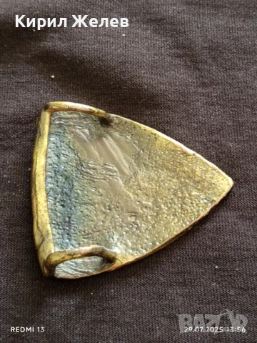 ВИНТИДЖ КАТАРАМА за КОЛАН с ОПАЛ МНОГО КРАСИВА 27758, снимка 6 - Колани - 51178946